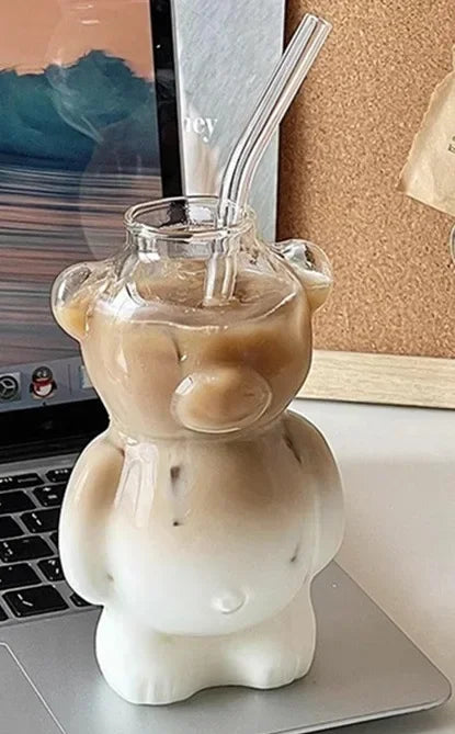 Beary Sip Glass